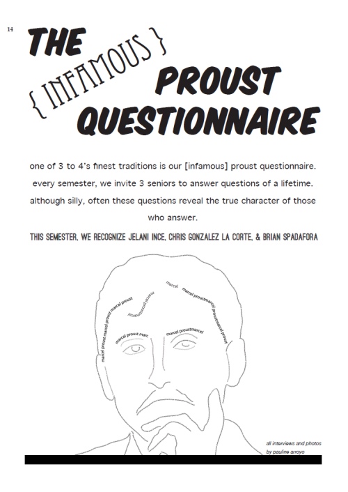 Page 14-Proust Questionairre